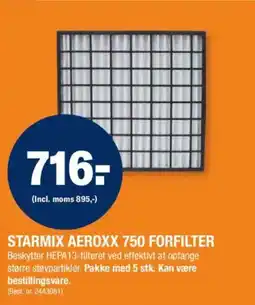 Stark STARMIX Aeroxx 750 forfilter tilbud