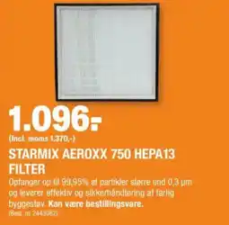 Stark STARMIX Aeroxx 750 hepa13 filter tilbud