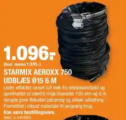 Stark STARMIX aeroxx 750 udblæs 015 6 m tilbud