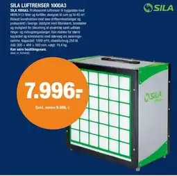 Stark SILA luftrenser 1000a3 tilbud