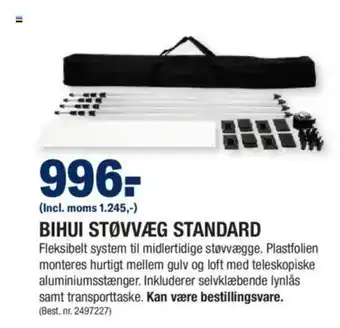 Stark Bihui støvvæg standard tilbud