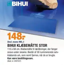 Stark BIHUI Klæbemåtte stor tilbud