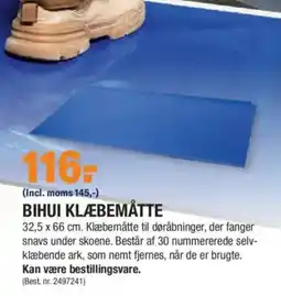 Stark BIHUI Klæbemåtte tilbud
