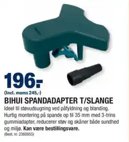 Stark BIHUI Spandadapter t/slange tilbud