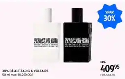 Matas 30% på alt zadig & voltaire tilbud