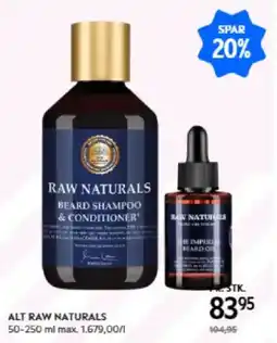 Matas Alt raw naturals tilbud