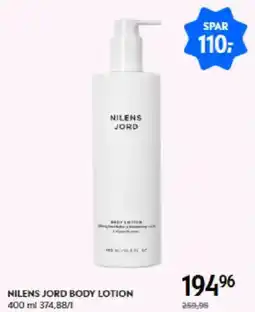 Matas Nilens jord body lotion tilbud