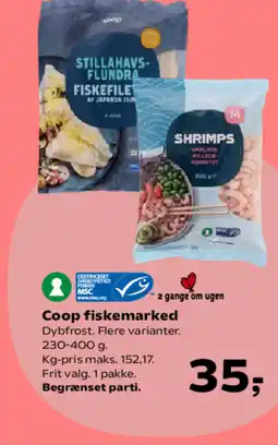 SuperBrugsen Coop fiskemarked tilbud