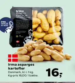 SuperBrugsen Irma asparges kartofler tilbud