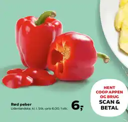 SuperBrugsen Rød peber tilbud