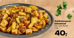 SuperBrugsen Delikatessens biksemad tilbud