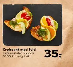 SuperBrugsen Croissant med fyld tilbud