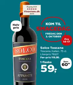 SuperBrugsen Solco Toscana tilbud