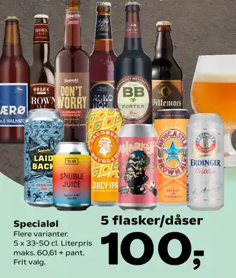 SuperBrugsen Specialøl tilbud