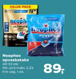 SuperBrugsen Neophos opvasketabs tilbud