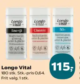 SuperBrugsen Longo Vital tilbud