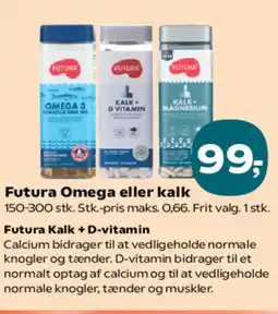 SuperBrugsen Futura Omega eller kalk tilbud