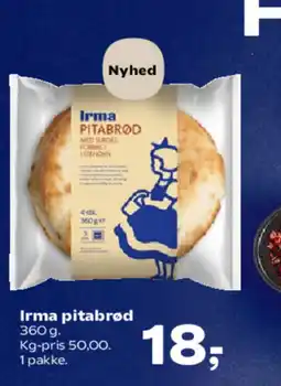 SuperBrugsen Irma pitabrød tilbud