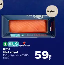 SuperBrugsen Irma filet royal tilbud