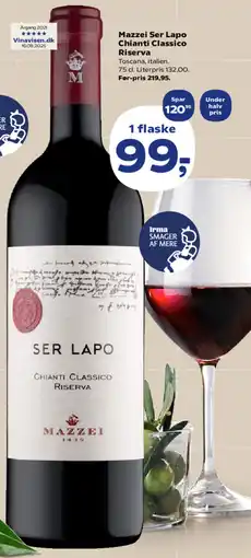 SuperBrugsen Mazzei Ser Lapo Chianti Classico Riserva tilbud