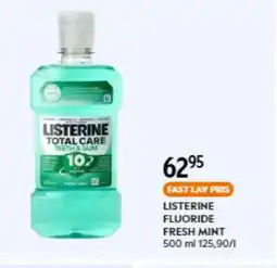 Matas LISTERINE Fluoride fresh mint tilbud