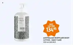 Matas Australian bodycare body lotion - daily care tilbud