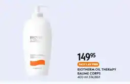 Matas Biotherm oil therapy baume corps tilbud