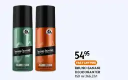 Matas BRUNO BANANI deodoranter tilbud