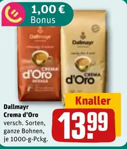 REWE DE Dallmayr Crema d'Oro tilbud