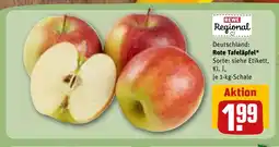 REWE DE REWE Regiona Deutschland: Rote Tafeläpfel* tilbud