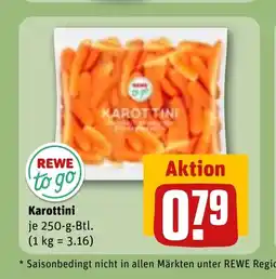 REWE DE REWE to go Karottini tilbud