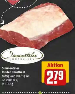 REWE DE Simmentaler Rinder Roastbeef tilbud