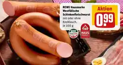 REWE DE REWE Hausmarke Westfälische Schinkenfleischwurst tilbud