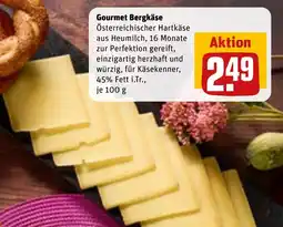 REWE DE Gourmet Bergkäse tilbud