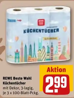 REWE DE REWE Beste Wahl Küchentücher tilbud