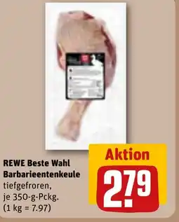 REWE DE Rewe beste wahl barbarieentenkeule tilbud