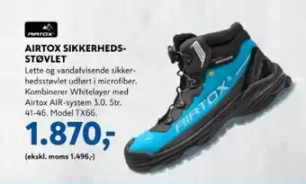 Airtox sikkerheds- støvlet