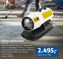 Davidsen Trotec varmekanon ide 20d tilbud