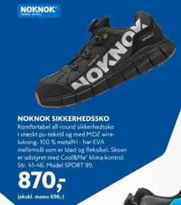 Davidsen Noknok sikkerhedssko tilbud