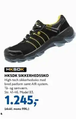 Davidsen Hksdk sikkerhedssko tilbud
