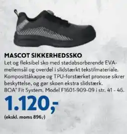 Davidsen Mascot sikkerhedssko tilbud