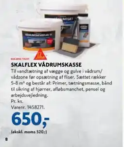 Davidsen Skalflex vådrumskasse tilbud