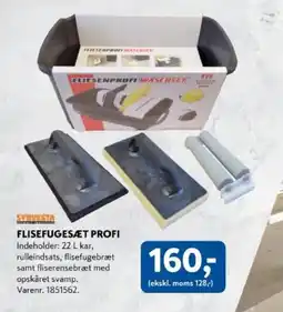 Davidsen Syovesta flisefugesæt profi tilbud