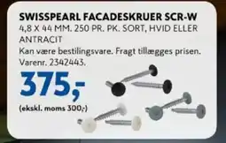Davidsen Swisspearl facadeskruer scr-w tilbud