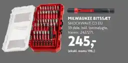 Davidsen Milwaukee bitssæt tilbud