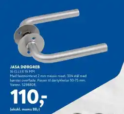 Davidsen Jasa dørgreb tilbud