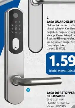 Davidsen Jasa guard elektronisk lås tilbud