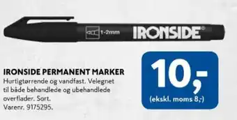 Davidsen Ironside permanent marker tilbud