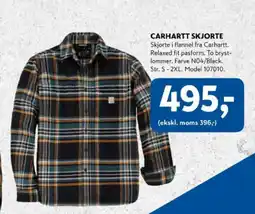 Davidsen Carhartt skjorte tilbud