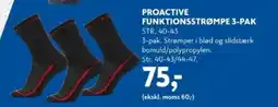 Davidsen Proactive funktionsstrømpe 3-pak tilbud